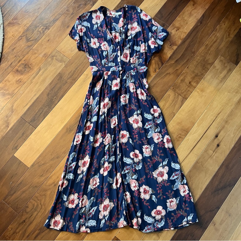 Christy Dawn Lottie Dress in Midnight Anemone (EUC, Size L)
